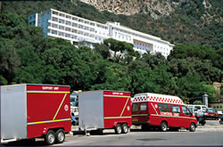 Rock Hotel Gibraltari kalju nõlval tekitab ootamatu nostalgiapuhangu.