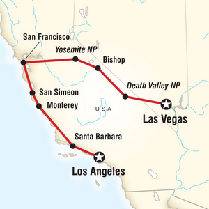 West Coast, USA, Ameerika, ringreis, l&auml;&auml;nerannik, Estravel