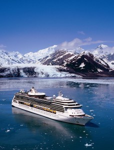 Serenade of the Seas at Hubbard Glacier - Alaska
