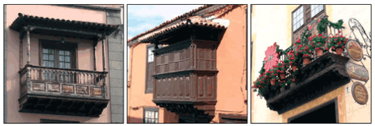 Iga rõdu Icod de los Vinose linnas on isesugune – vastavalt majaomaniku maitsele ja võimalustele.