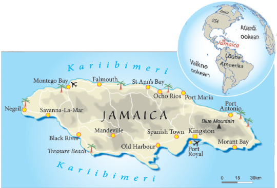 Estraveller, Jamaica