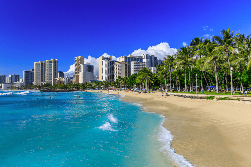 Honolulu-Hawaii.-Waikiki-rand