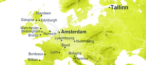 Tallinn-Amsterdam, airBaltic