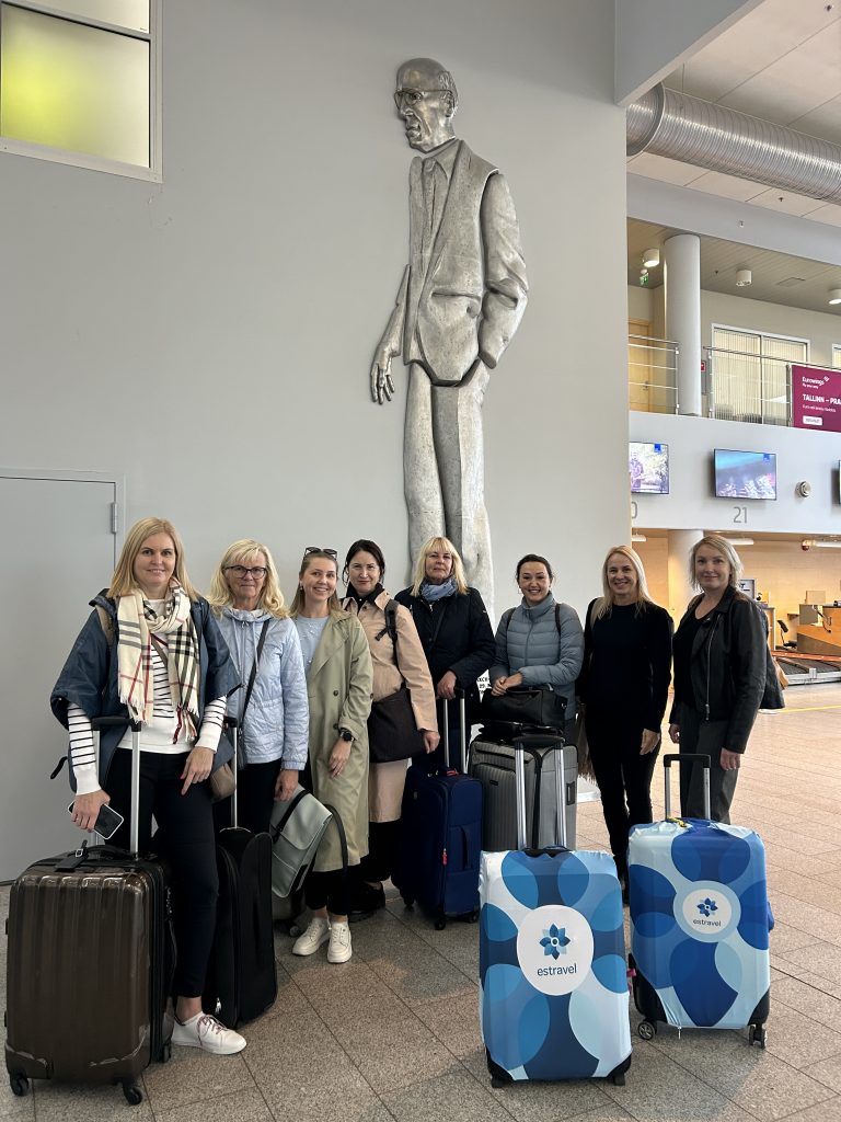 Reisi algus Tallinna lennujaamas