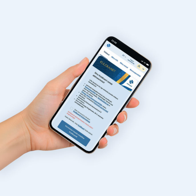 Laadi Kuldkaart Walletisse ja võida spaaelamus