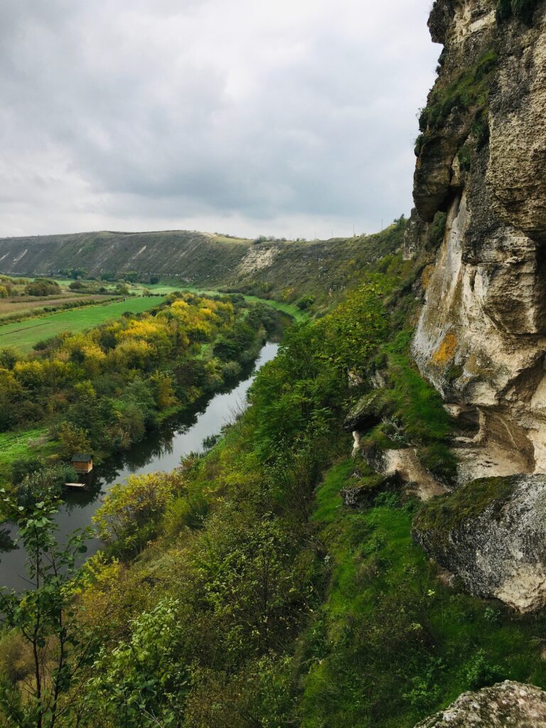 Orheiul Vechi - vaade Rauti jõe orule
