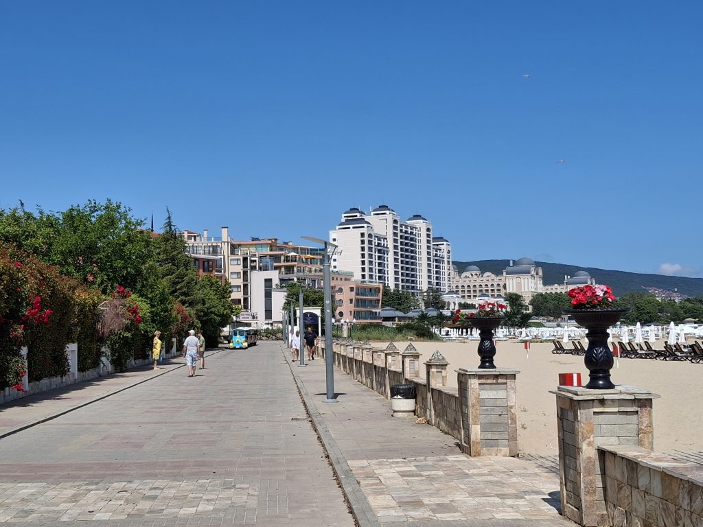 Sunny Beach promenaad