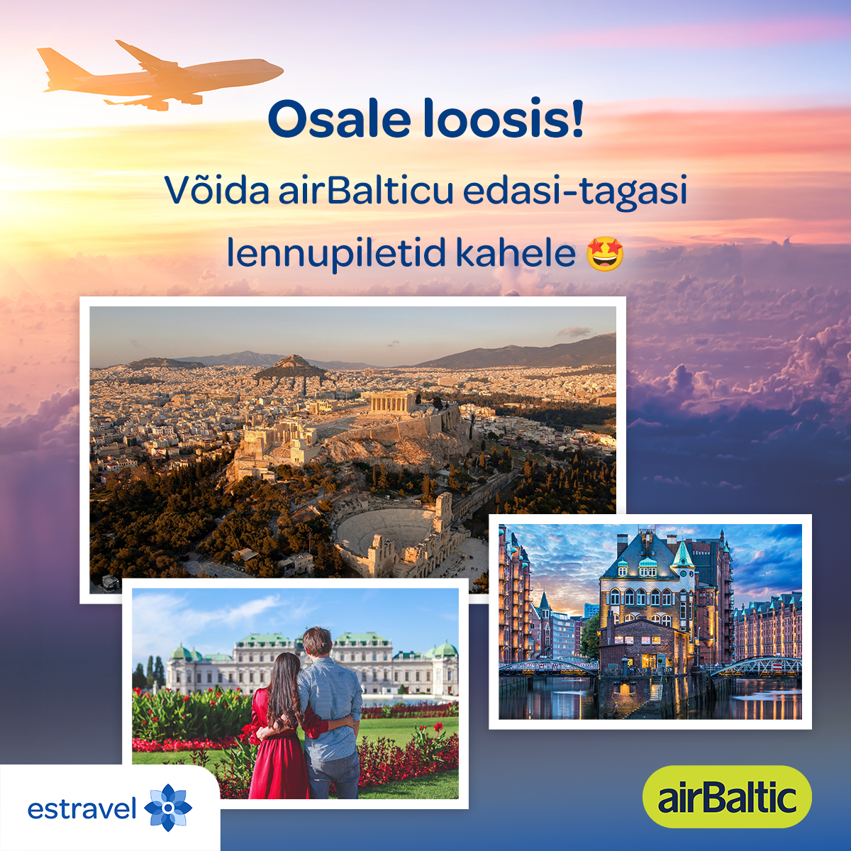 airBaltic suvesihtkohtade loos