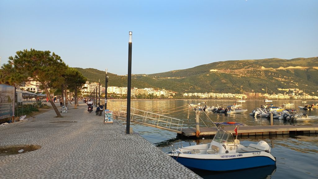 Vlore promenaad-Lungomare