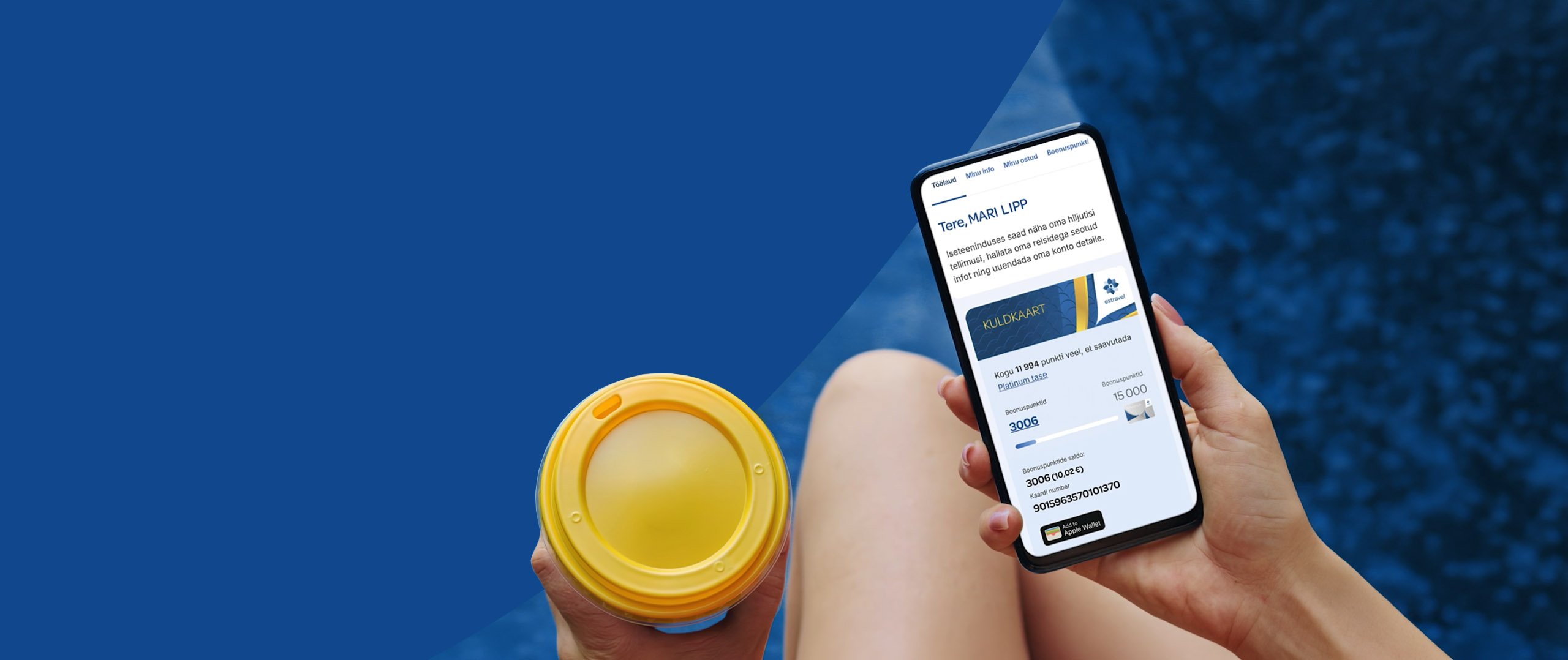 Kuldkaart kampaania Estravel reisiraha