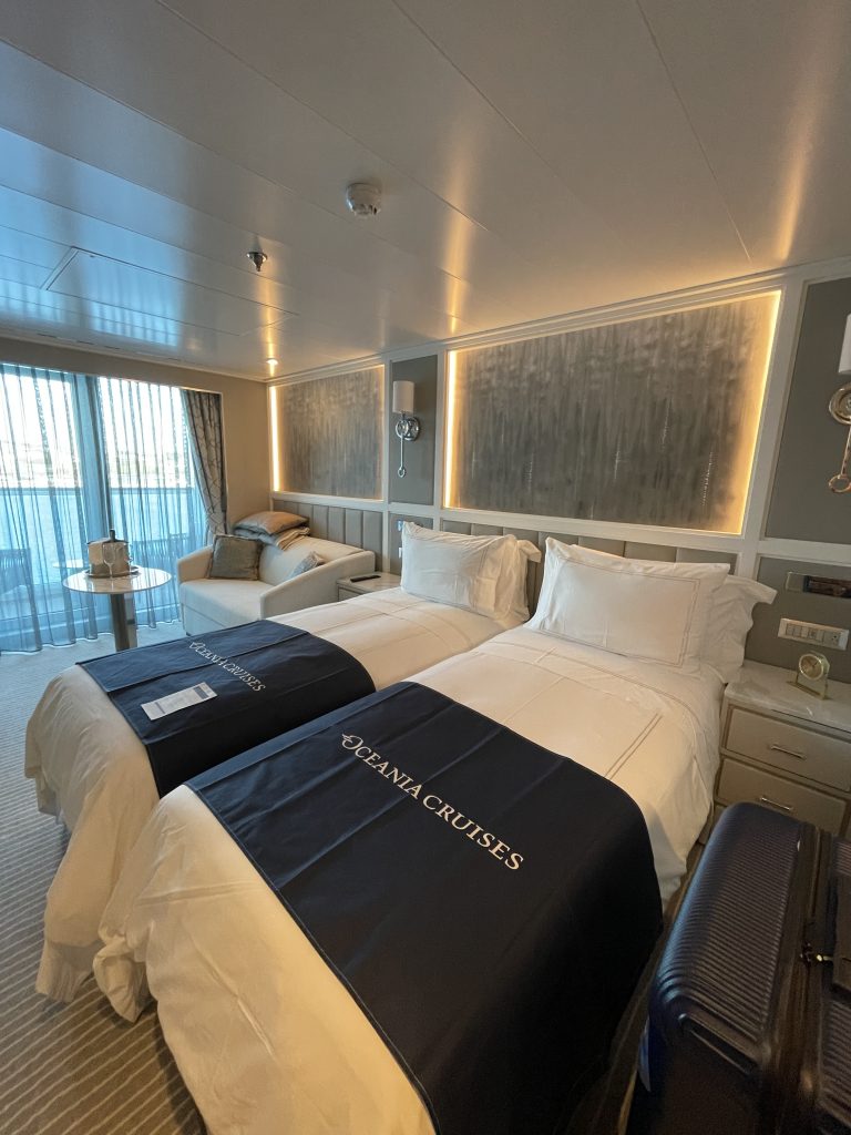 Allura ja Concierge kajut twin settingus