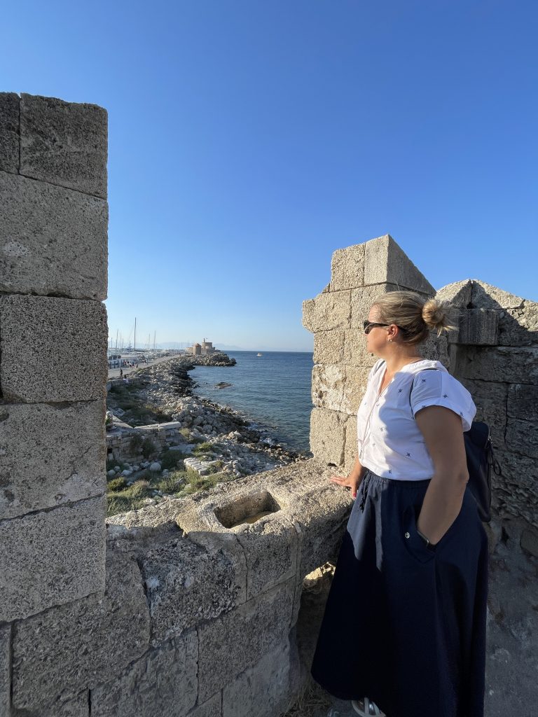 Kristi Rhodose linnamüüril