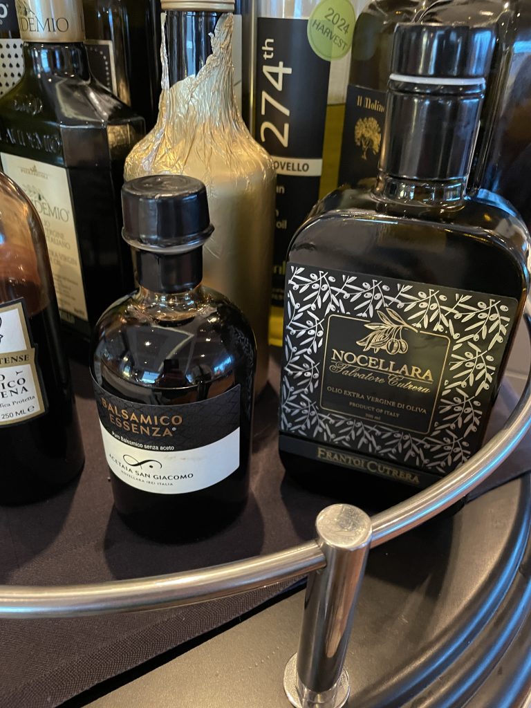 Erinevate õlide sommeljee, Toscana restoran